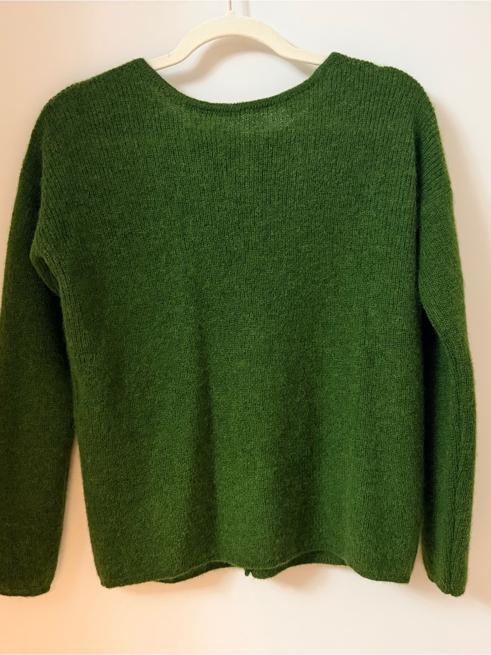 Sézane Gaspard Cardigan, Size XS, in Perfect Green - Picture 7 of 11